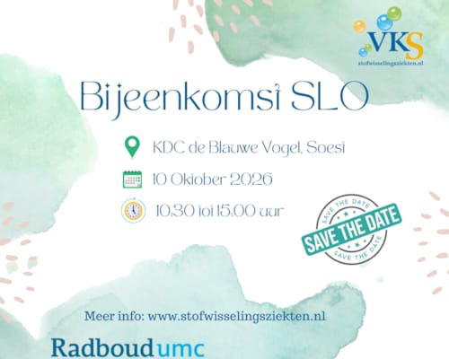 Save the date: bijeenkomst SLO
